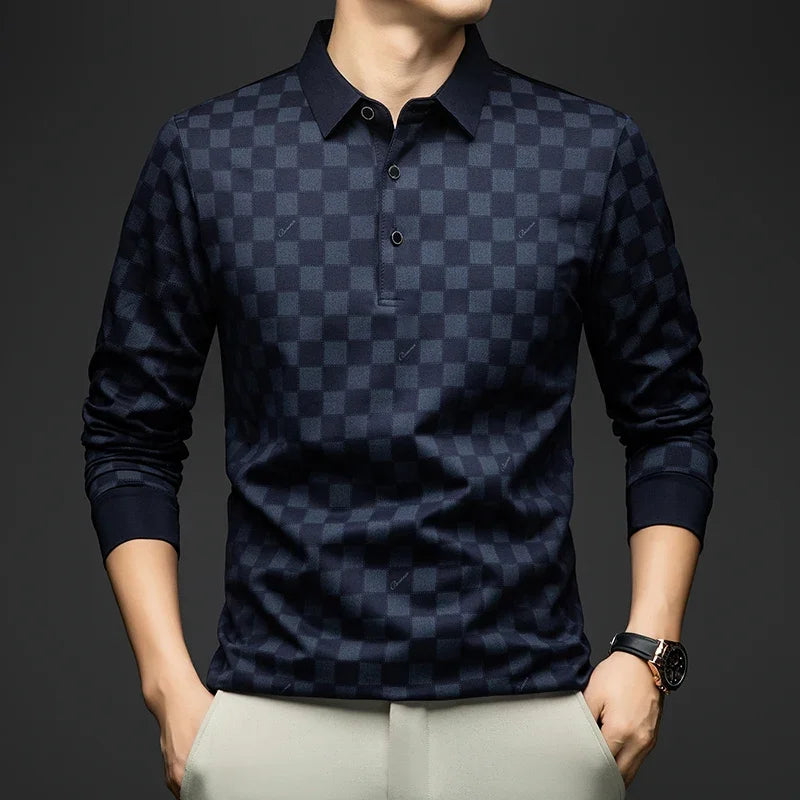 Autumn Plaid Polo Essential