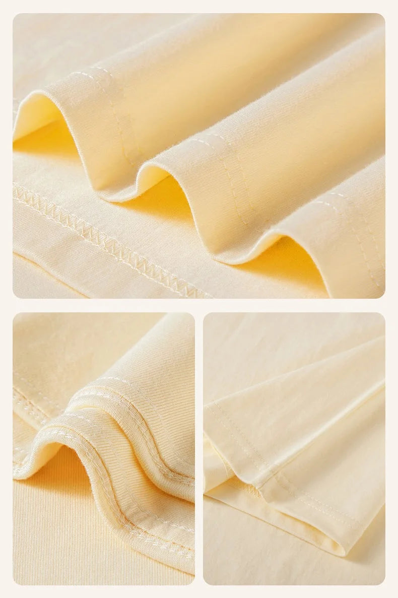 Soft Loose Cotton Summer Tee
