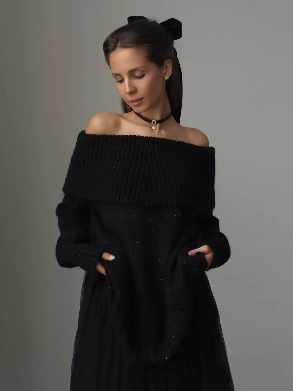 Pleated Lace Cake Midi Skirt