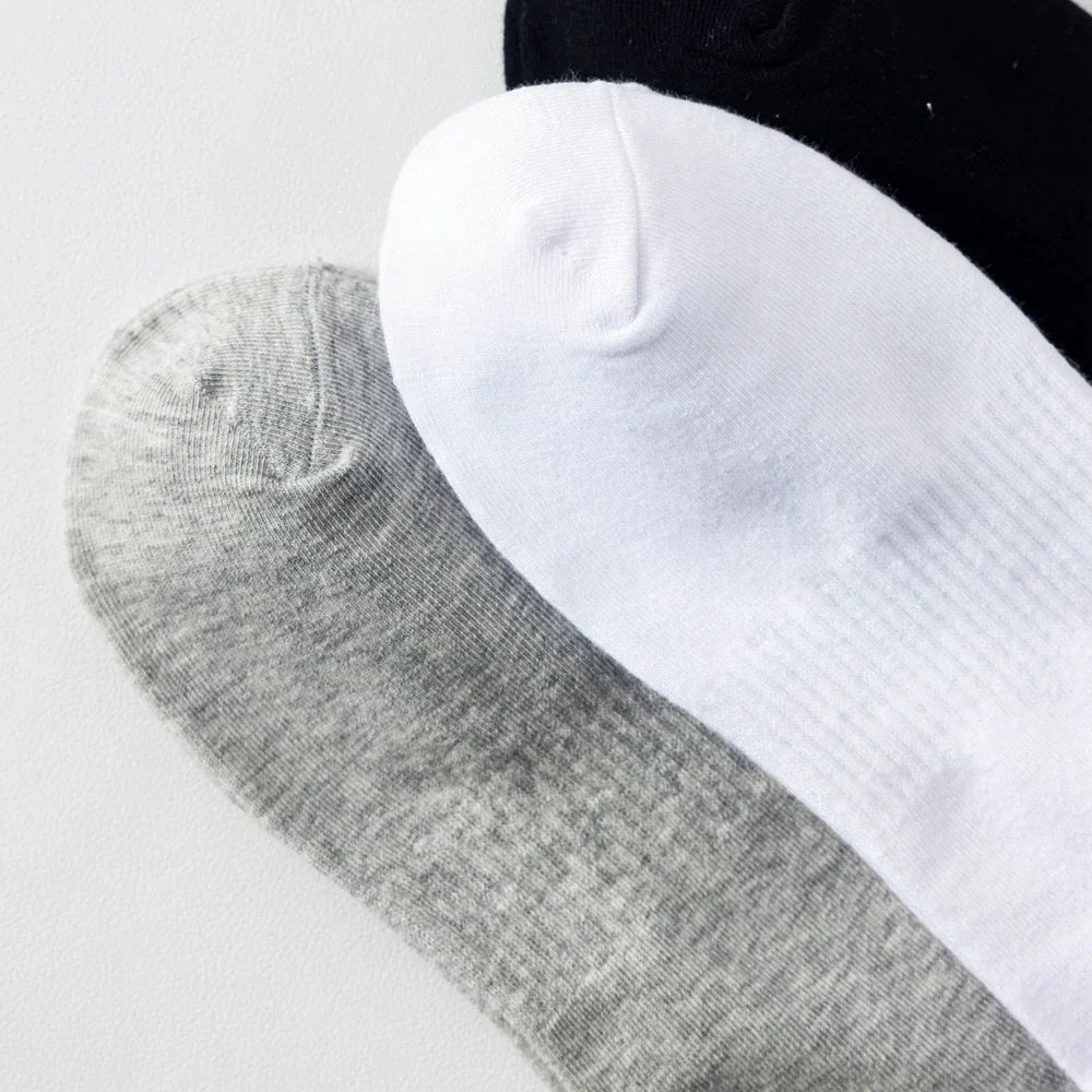 Plus Size Cotton Crew Socks