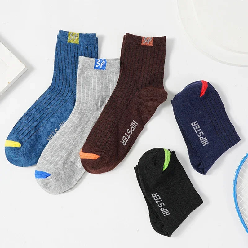 Men’s Breathable Crew Socks (3 Pairs)
