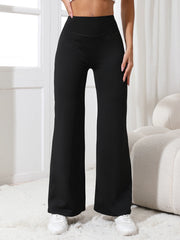 Yoga Pants Women High Waist Stretch Casual Soft Straight Leg Bottoms