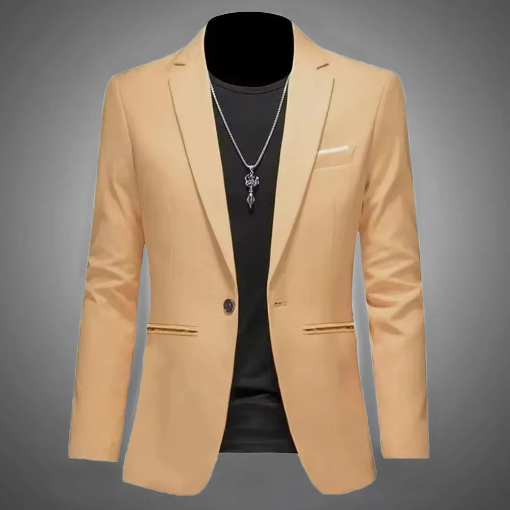 Autumn Slim Casual Suit Jacket