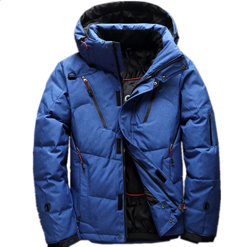 White Duck Down Parka