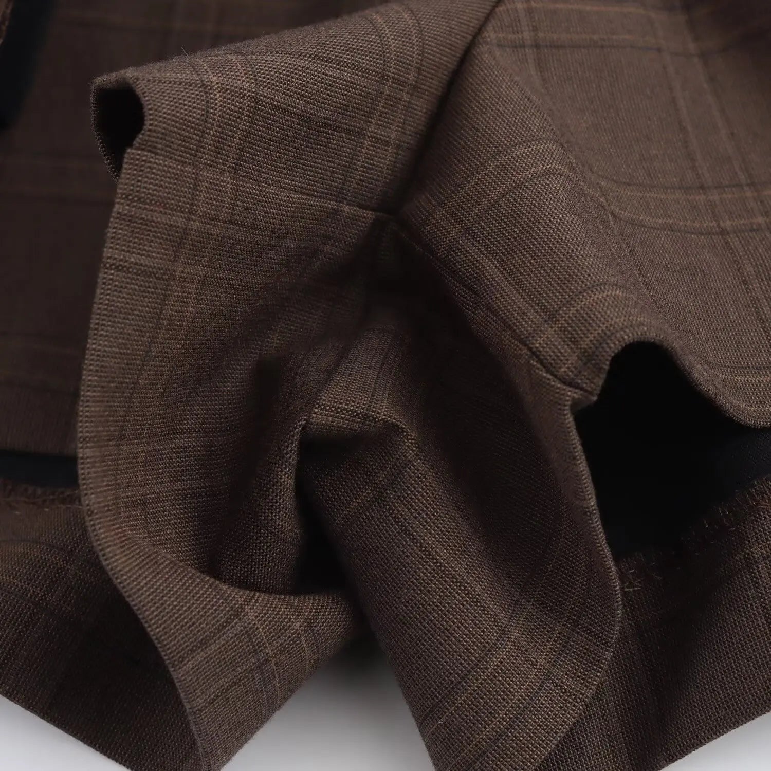 Vintage Plaid High Waist Skort