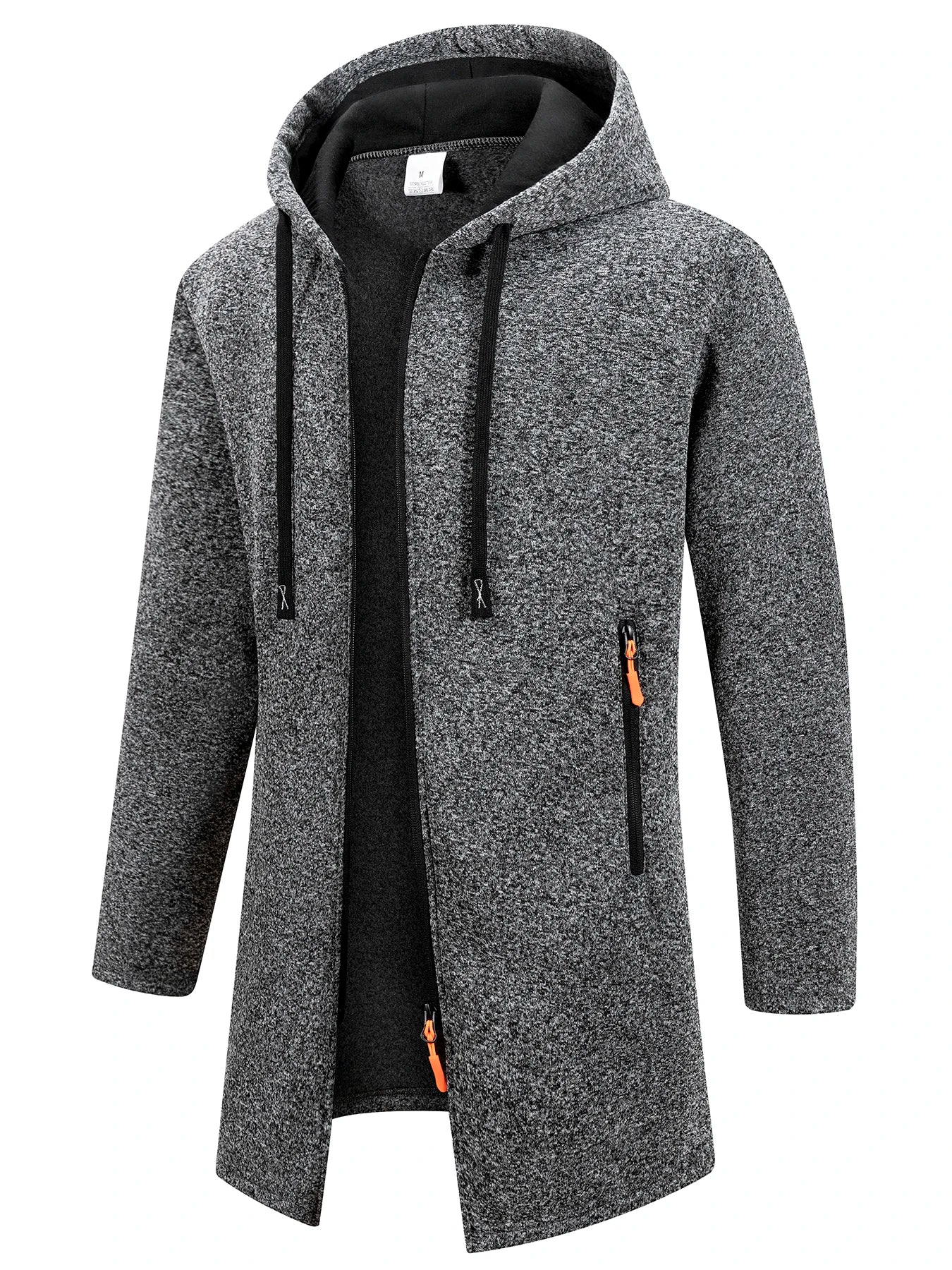 Oversized Streetwear Hooded Zip Jacket