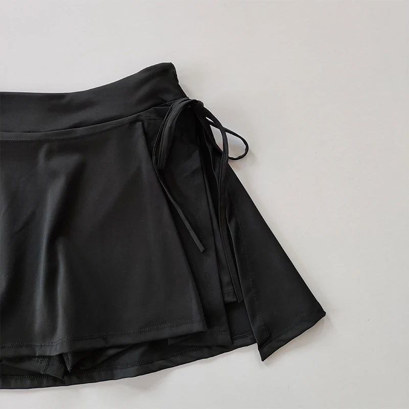 Sport Yoga Tennis Skirt Shorts