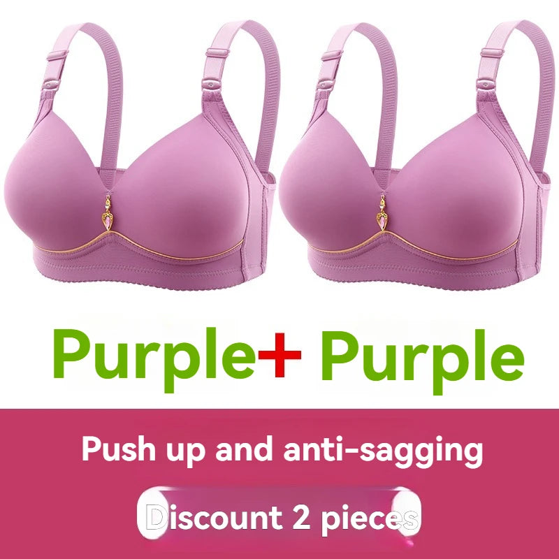 Teenage Girls Sports Bras Without Underwire  Comfortable  Breathable  With Non-magnetic Thin Cups  Suitable For All Seasons