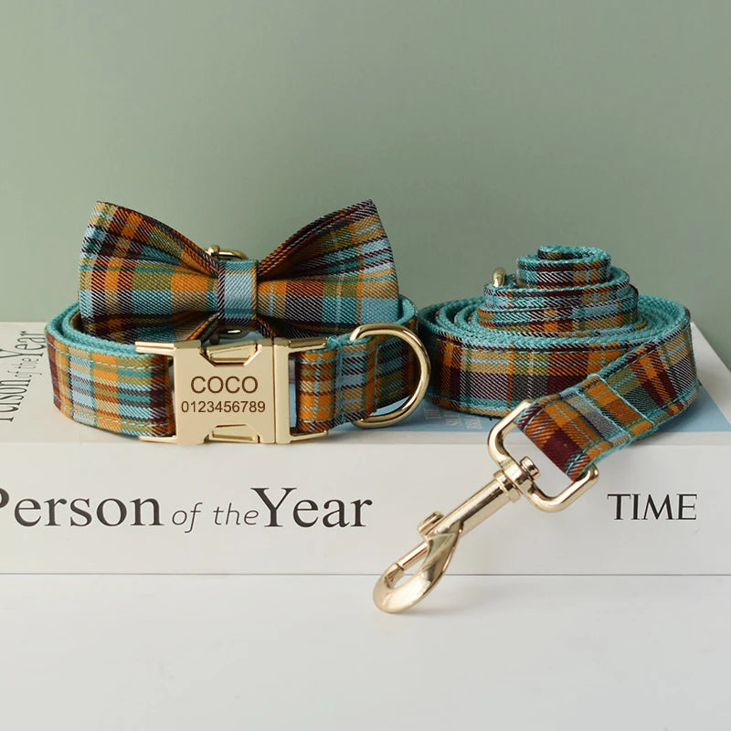 Pets Accessories Dog Collar Leash Harness Set Personalized Dog Collar Harness Leash Set Custom Classy Dog Accessories Grid 13-01