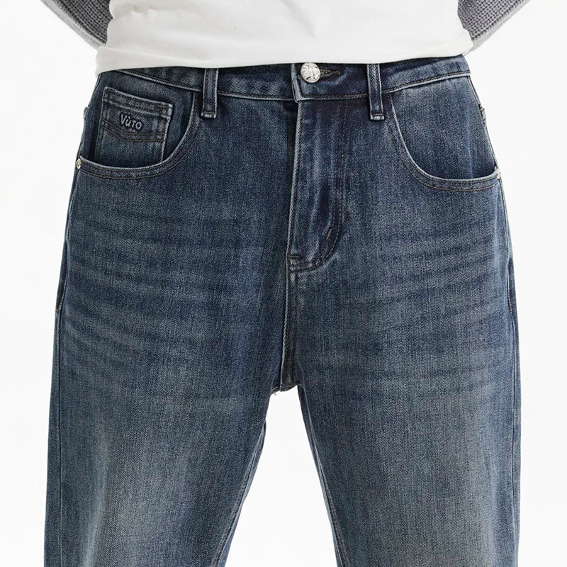 Fashion Casual Straight Jeans Autumn