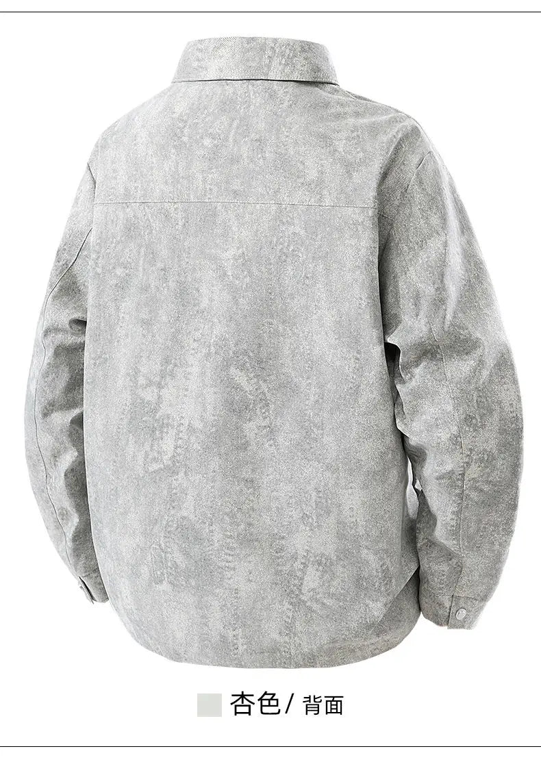 Loose Casual Button Jacket