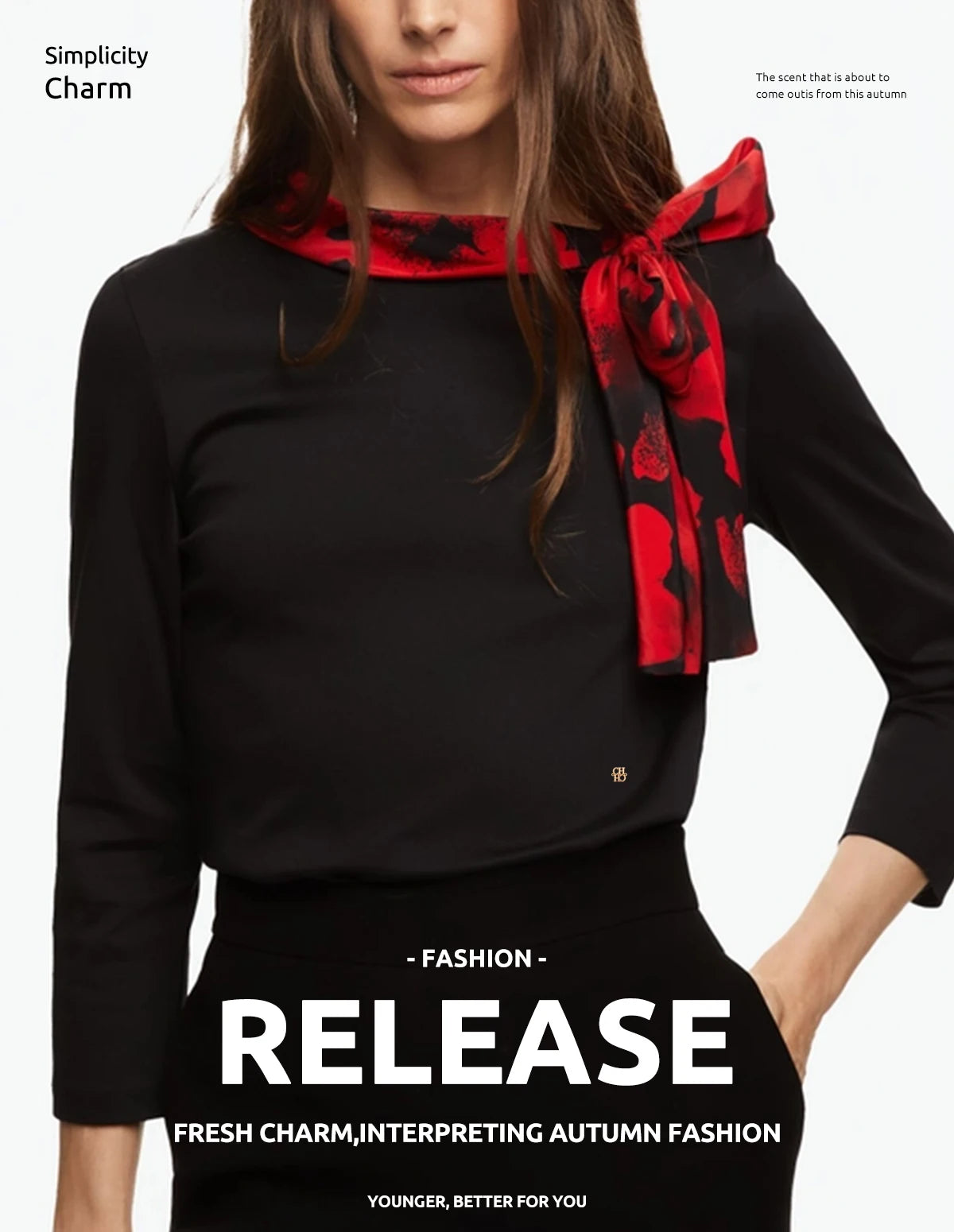 Women's Tops Long Sleeved Vintage Fashion Female Top T-Shirt Silk Scarf Bow Design Casual New Top Retro Office Ladies T-Shirt