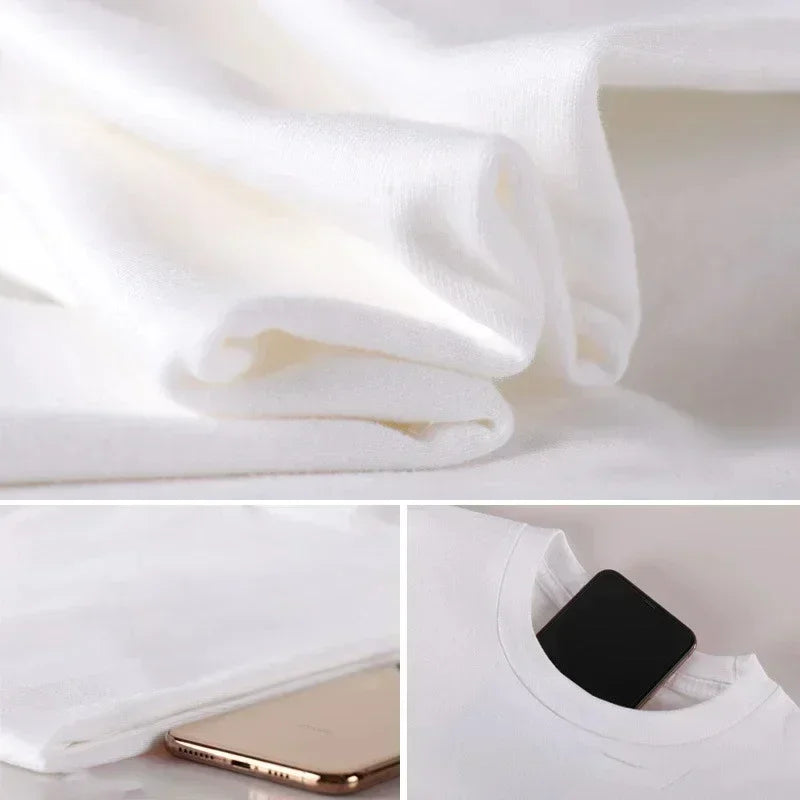 Luxury Embroidered Cotton Summer Tee