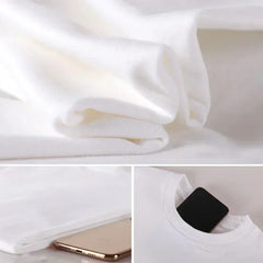 Luxury Embroidered Cotton Summer Tee