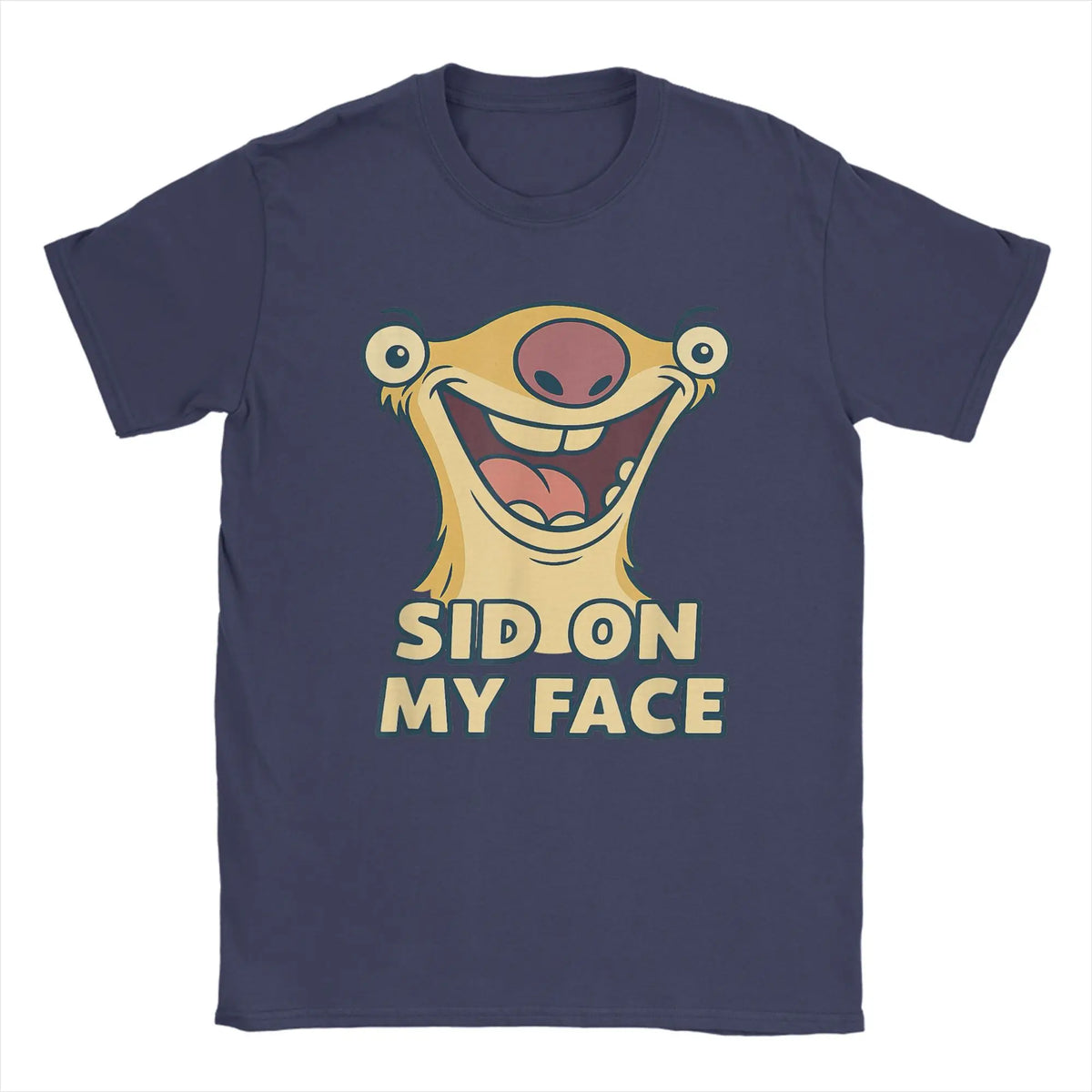 Cheeky Cartoon Crewneck Cotton Tee