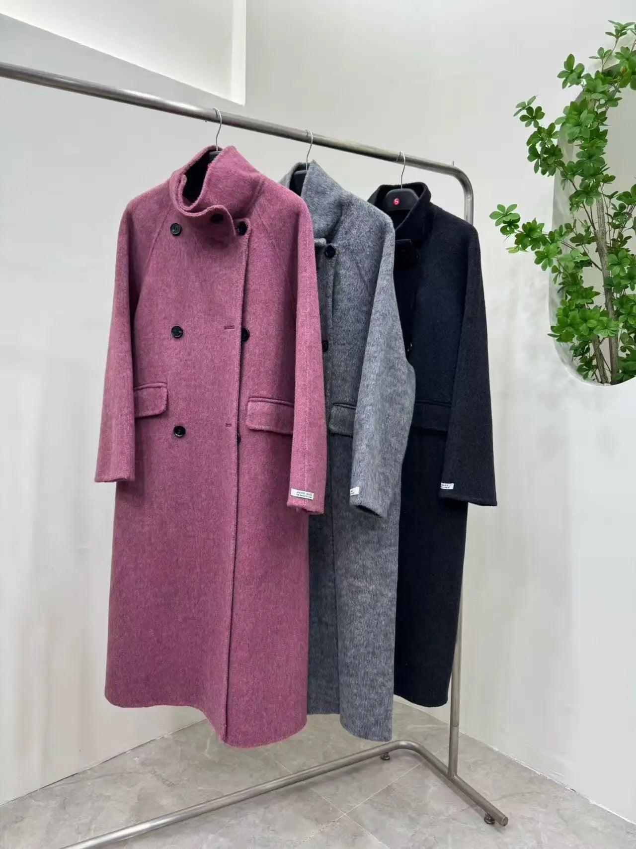 Retro Double-Sided Wool Short Coat