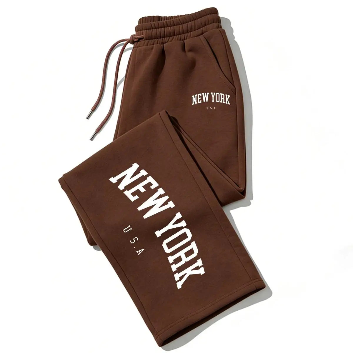 2026 NEW YORK Printed Jogger Pants for Men & Women High Quality Breathable Sweatpants for Running Casual Wear