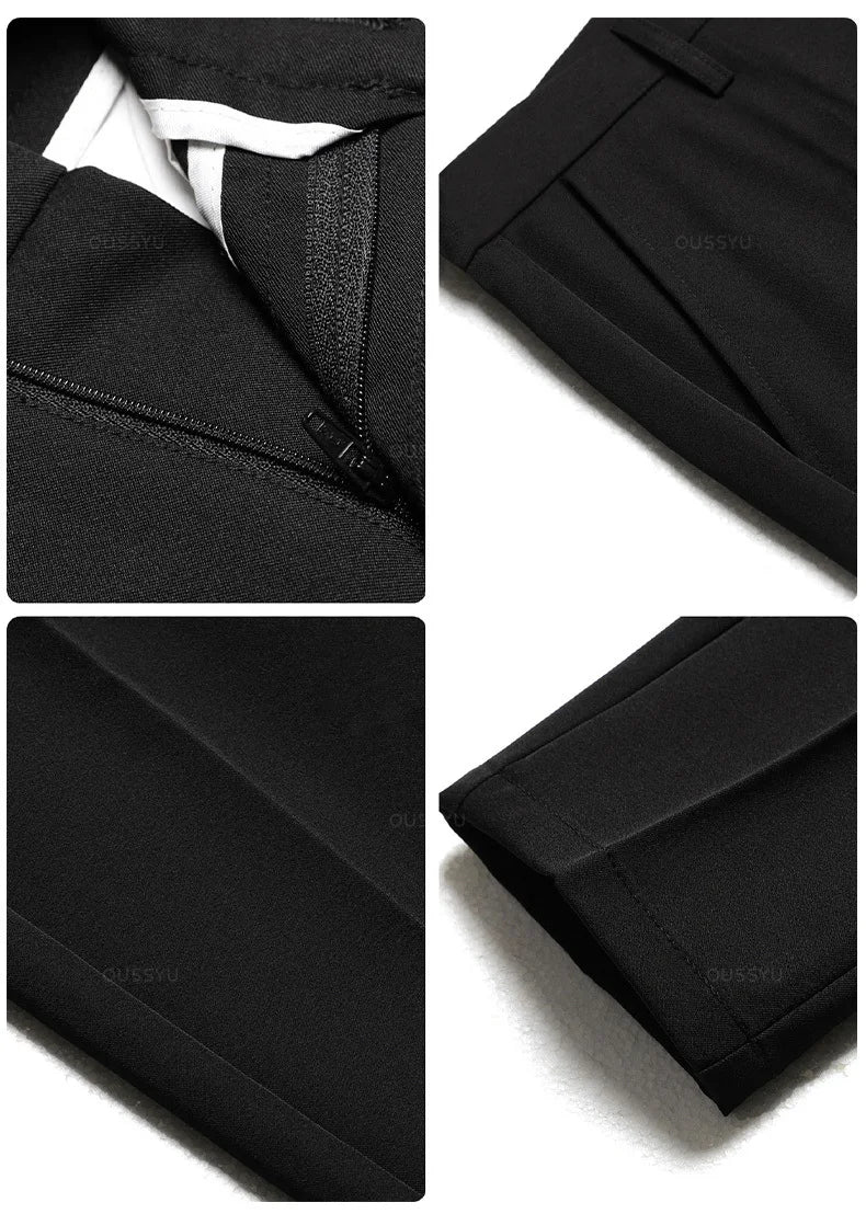 Slim Fit Korean Business Trousers