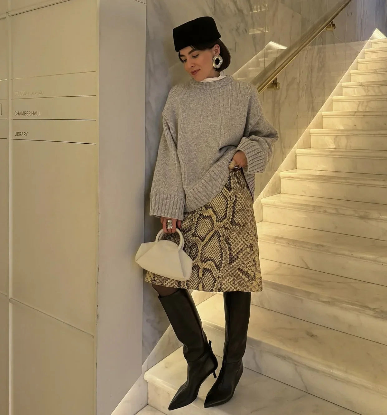 Snakeskin Printed Fashion Premium Edition
