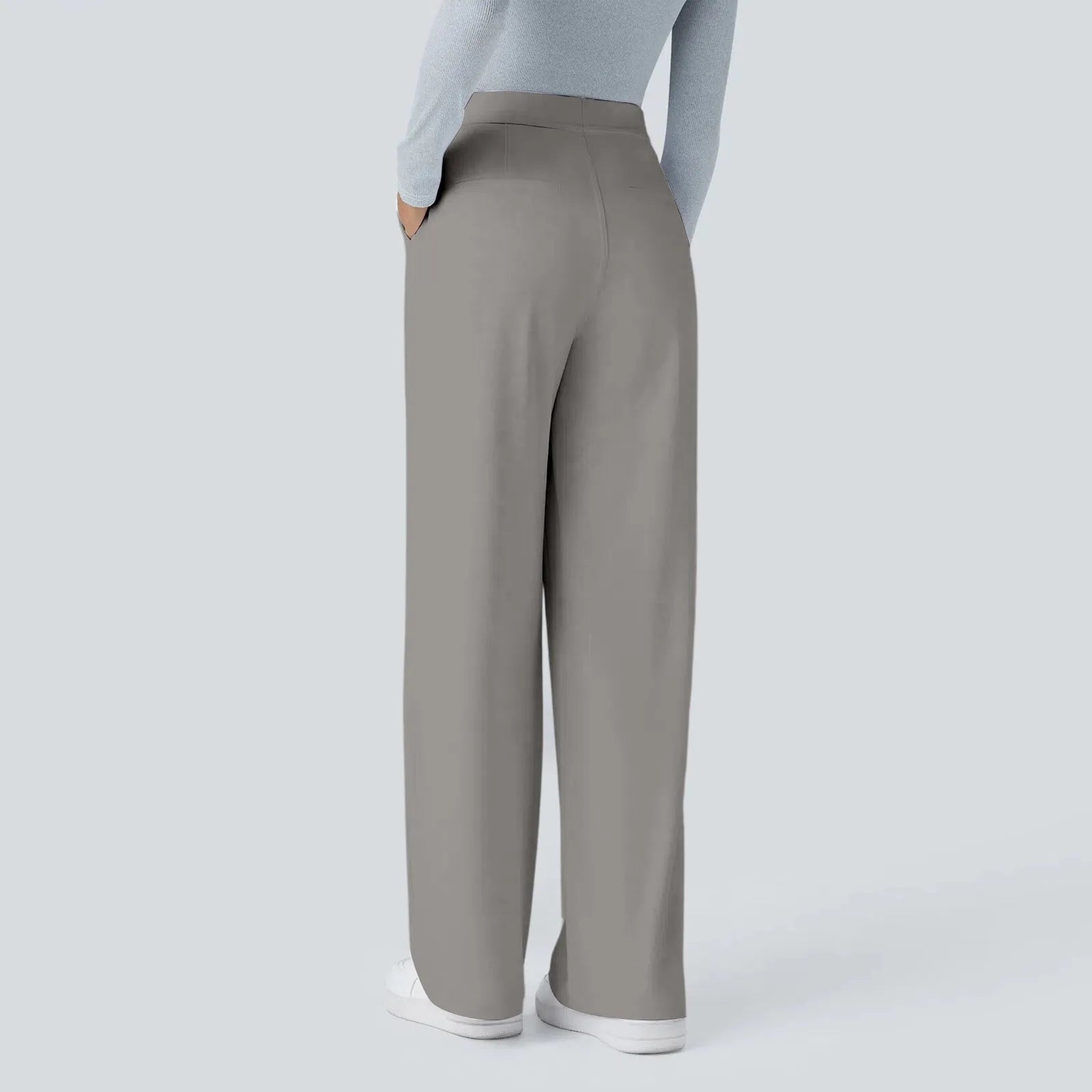 Women's Fashion Comfortable Pants Autumn and Winter Wide Leg Casual Sports Drape Slimming and Versatile Floor Length 2025