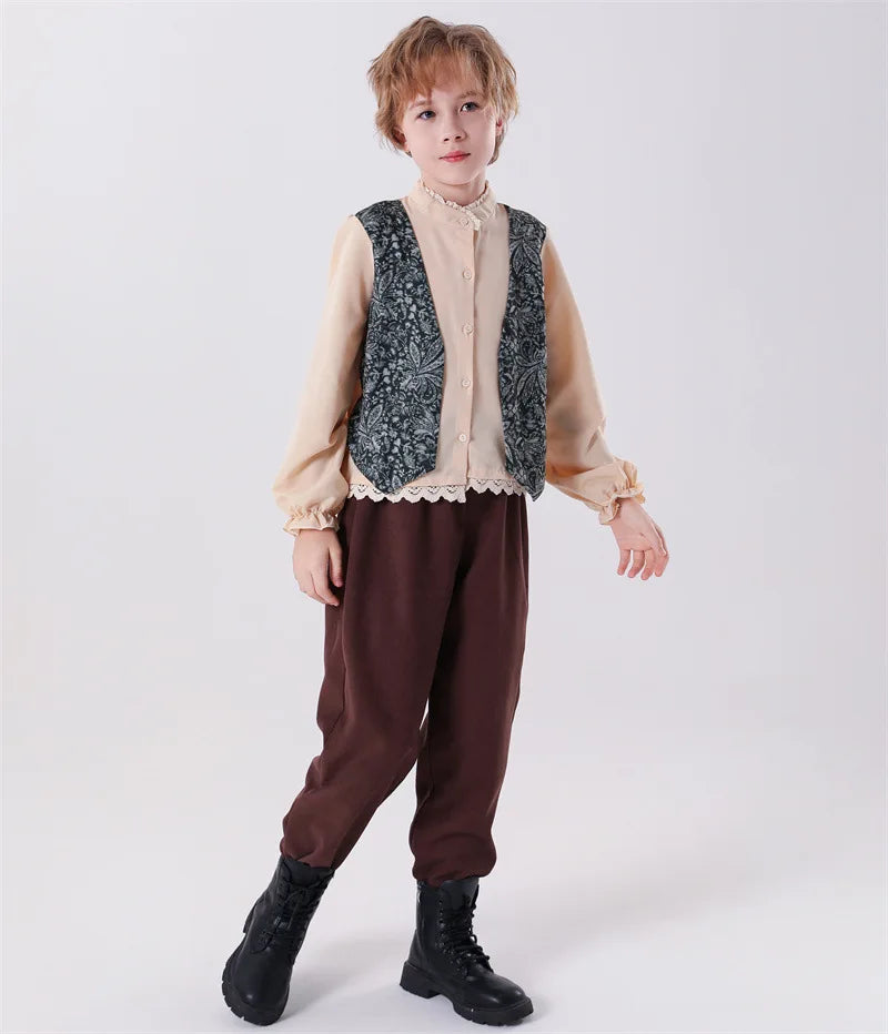Medieval Bavarian Kids Costume Set