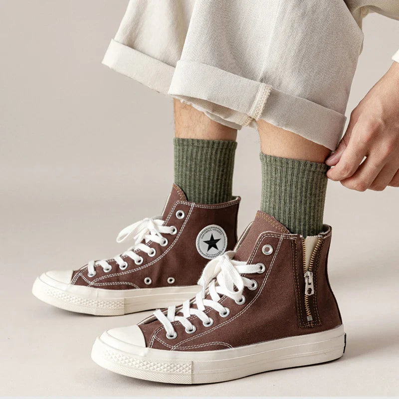 Combed Cotton Business Crew Socks