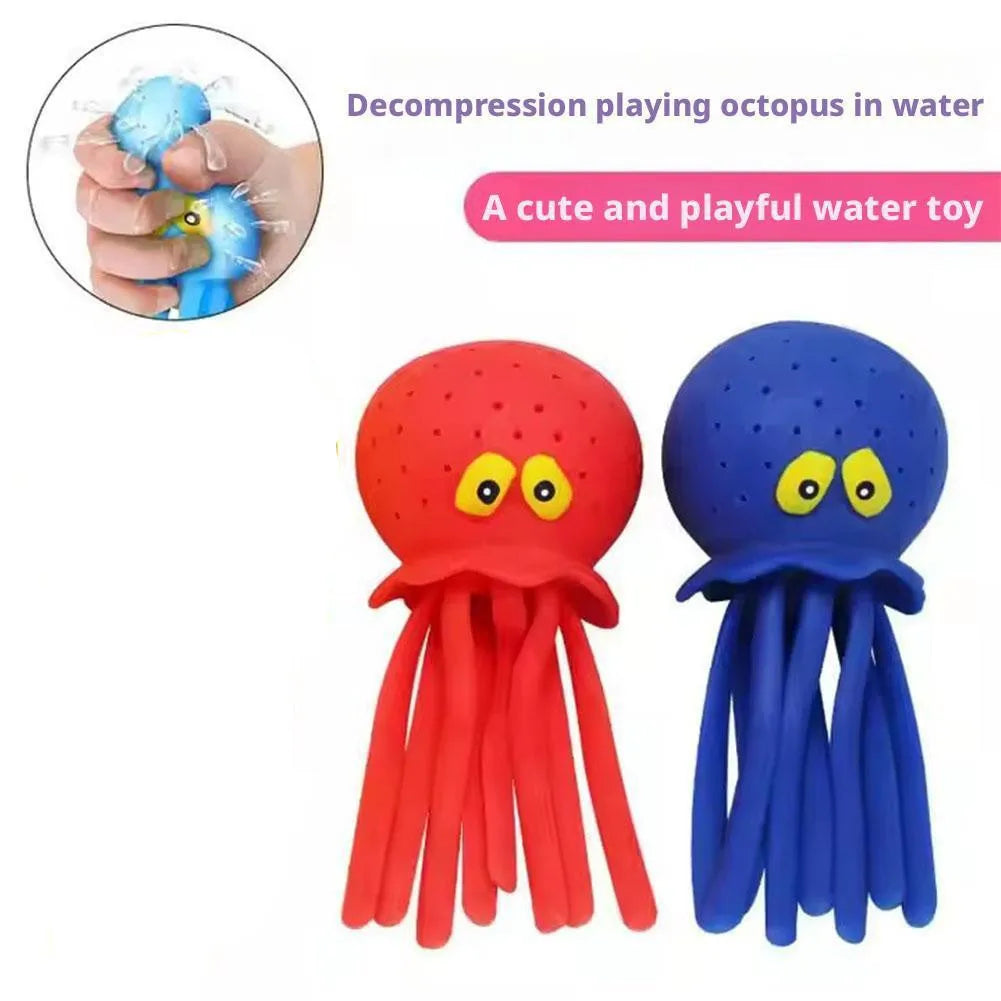 Octopus Sponge Water Bath Toy