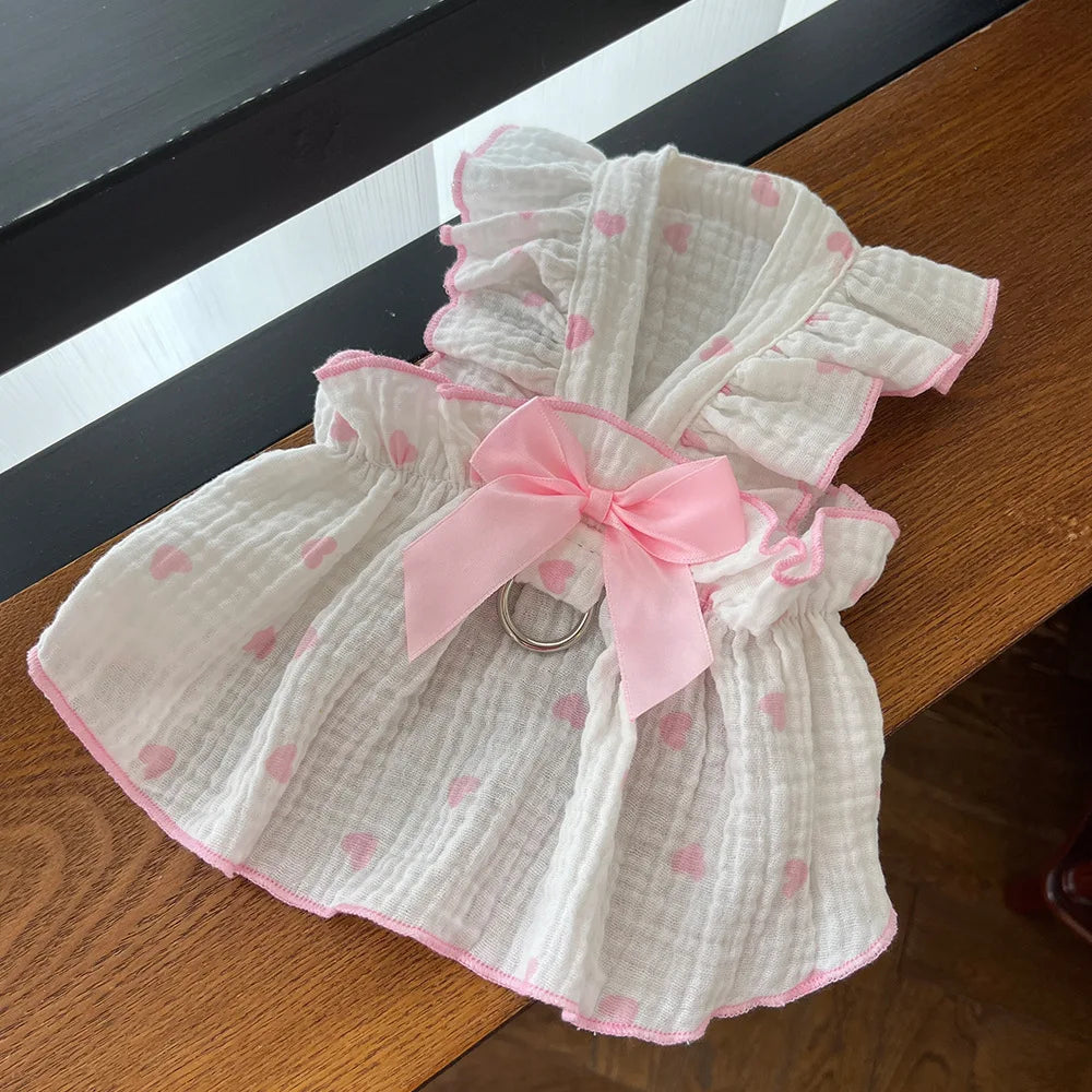 Sweet Cotton Pet Skirt Dress