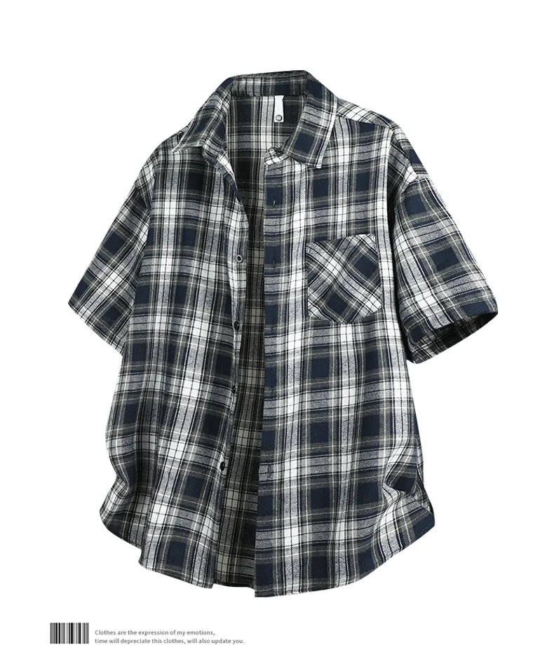 Plaid Casual Long Sleeve Shirt