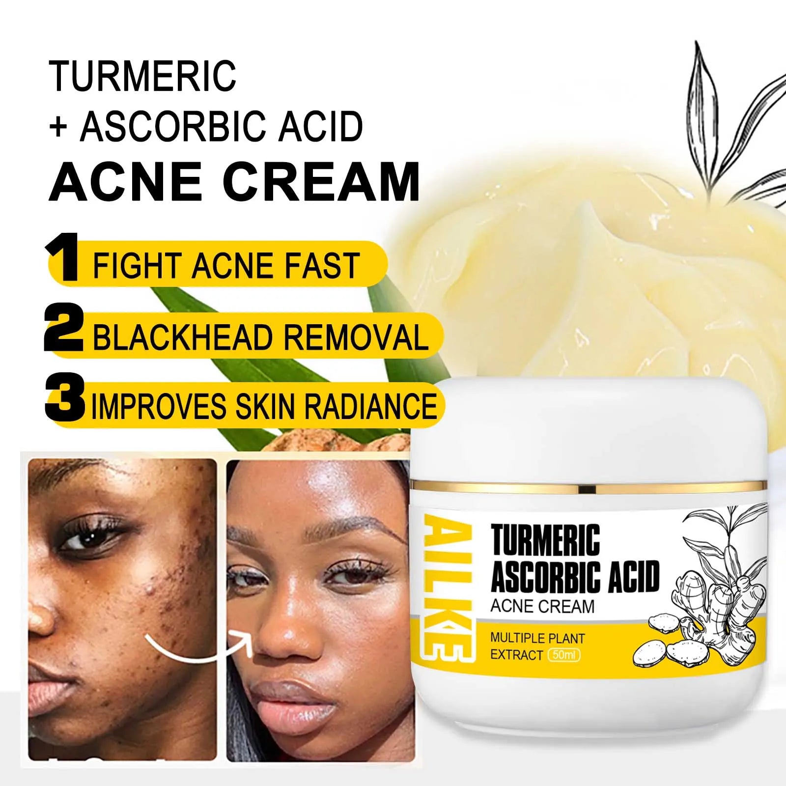 Organic Turmeric Brightening Skincare Set