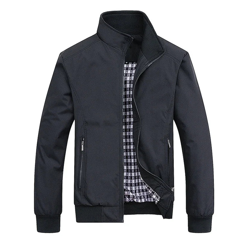 Casual Hooded Slim Bomber Jacket