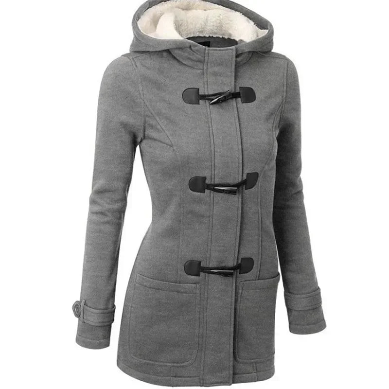 Women Basic Jackets 2025 Autumn Women's Overcoat Zipper Causal Outwear Coat Female Hooded Coat Casaco Feminino Ladies Jacket