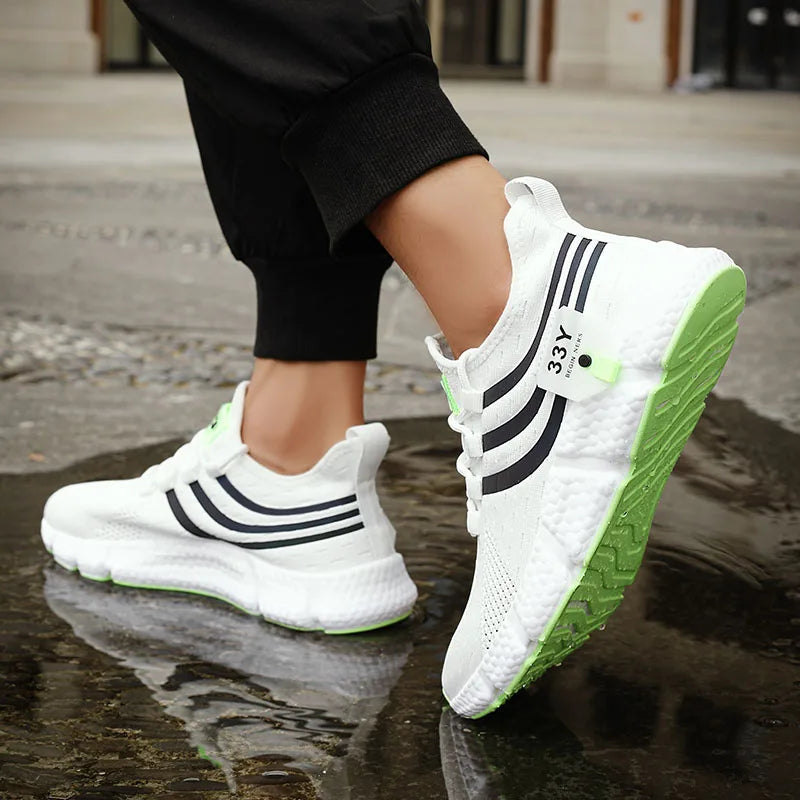 Lightweight Breathable Mesh Sports Sneakers