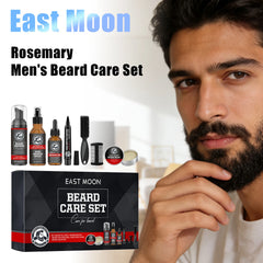 East Moon Men Beard Care Set Deep Cleansing Oil Control Sooth Skin Efficient Moisturize Increase Toughness Moustache Nursing Kit