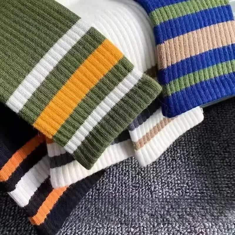 Striped Casual Men Sock Pack