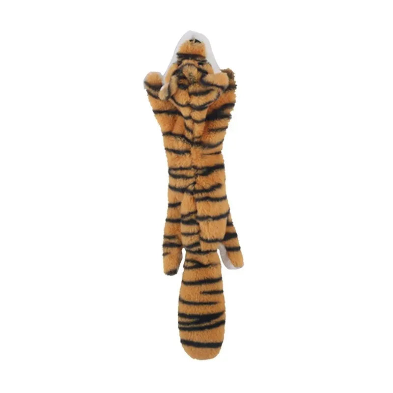 Stuffingless Crinkle Squeaker Dog Toy