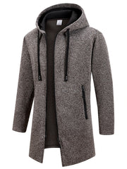 Oversized Streetwear Hooded Zip Jacket