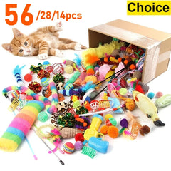 Mixed Pack Multi-Cat Toy Bundle