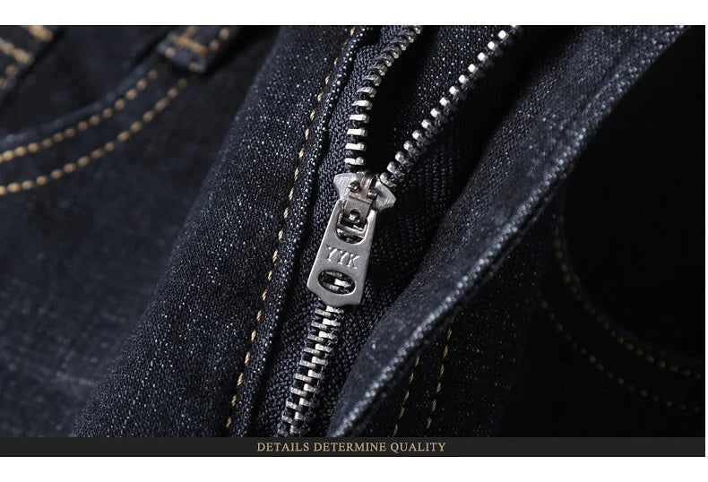 Classic Slim Black Denim