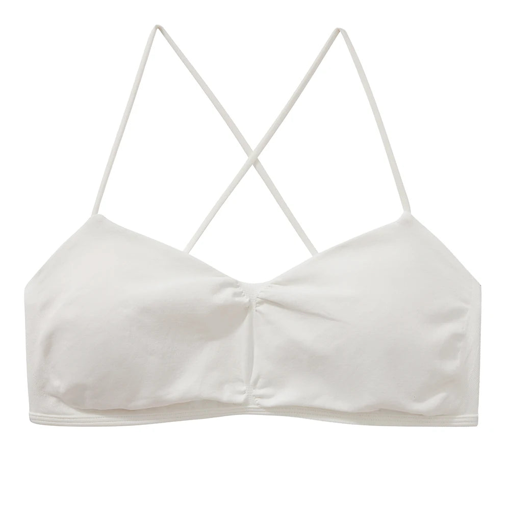 Sports Bras for Women Strappy Bras Open Back Shockproof Quick-Drying Yoga Bra Padded Gym Crop Tops Workout Fitness Bra Women