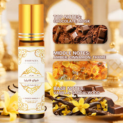 10ml Choco Vanilla Roller Fragrance Oils For Humidifier شوكو فانيليا Eid Al-Fitr Long Lasting Scent Gift To Friends