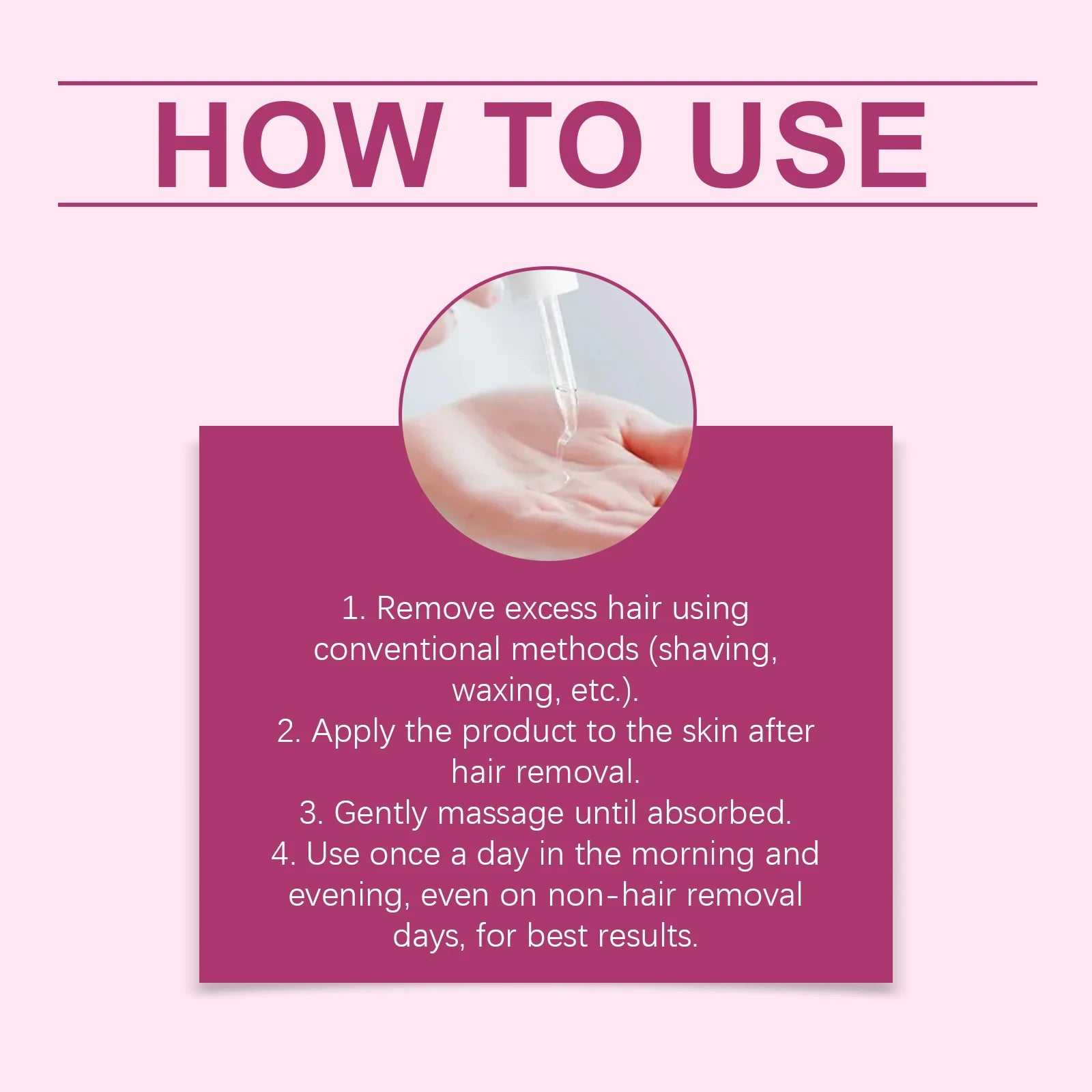 Hair Removal Care Essential Oil Gently Cares For The Skin Cleanses Hair Removal Moisturizes&Moisturizes Daily Care Essential Oil