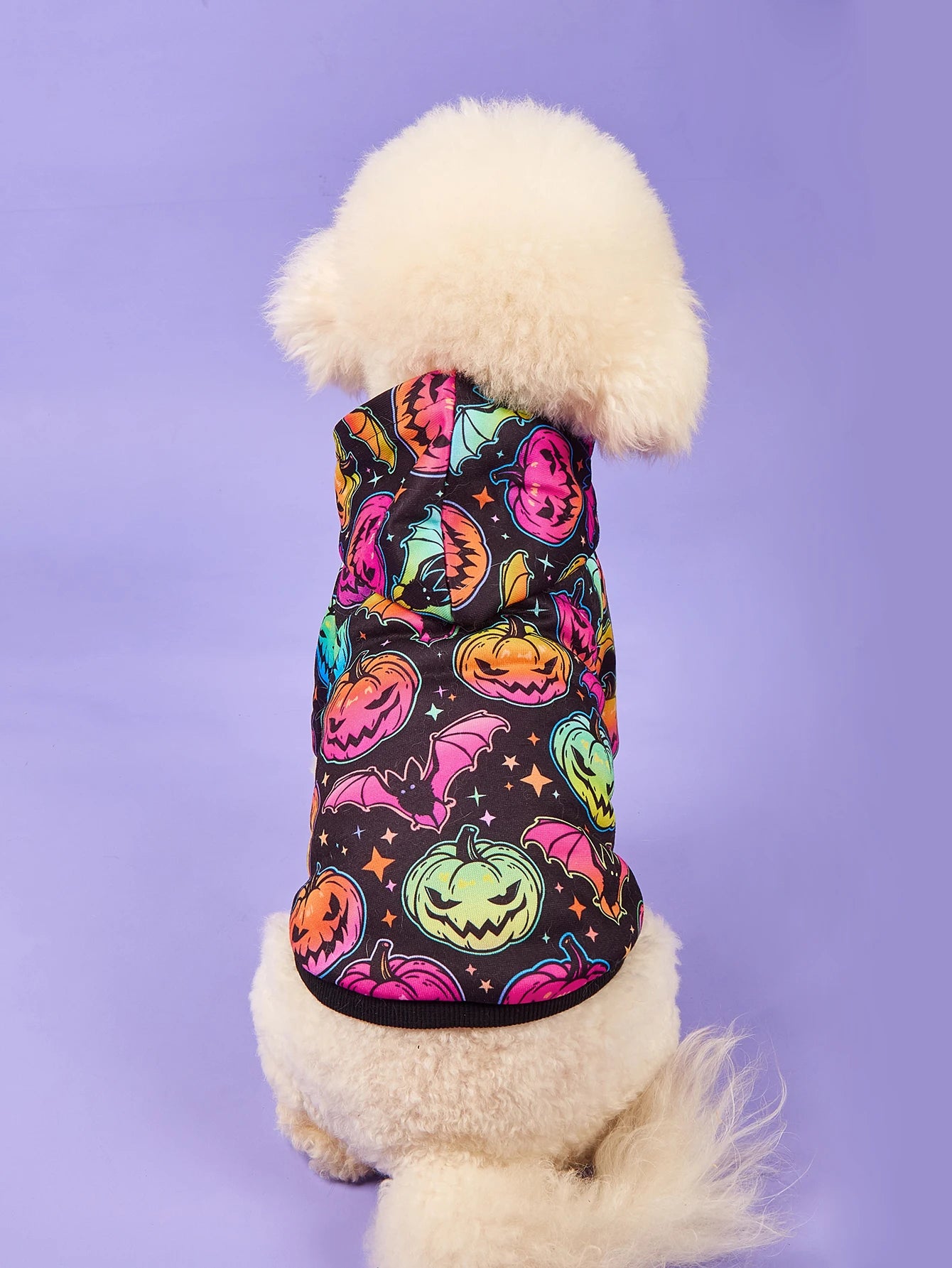 Halloween Print Pet Hoodie Sweatshirt