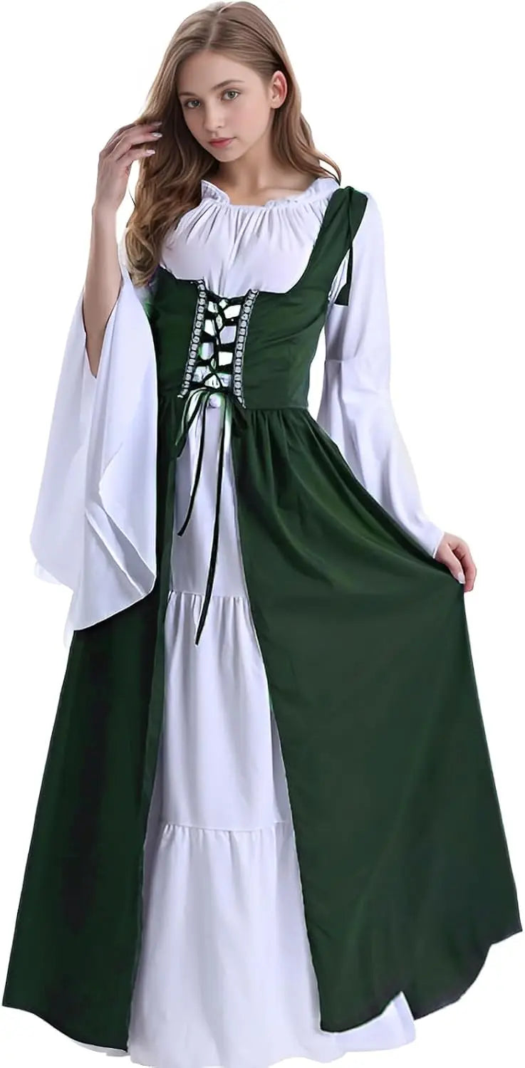 Medieval Renaissance Goddess Costume Dress