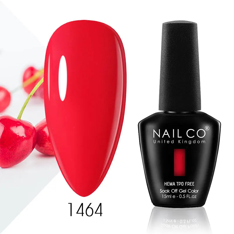 NAILCO 15ml Nail Gel Polish Semi Permanent UV Varnish Nails Art Gel Vernis Manicure TOP BASE Nails Products Supplies Equipment