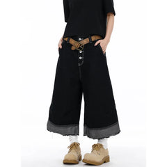 Vintage Gothic Wide Leg Jeans