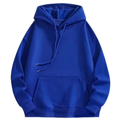 Soft and skin friendly hoodie men's solid color autumn and winter hot selling simple and comfortable sports shirt