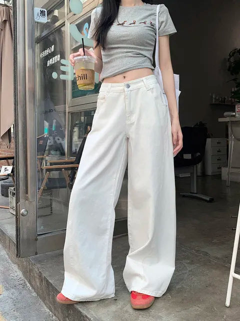 Women's Clothing Black Jeans Tie Dye Bleached Irregular Design Gradient Multi Color Female Denim Fashion Unique Colorful Cool