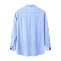 Button Mock Neck Long Sleeve Top