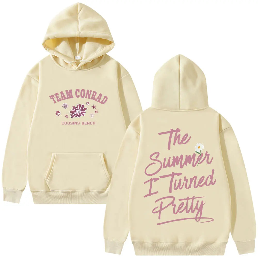 Team Beach Double Print Hoodie